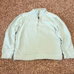 Tommy Bahama Boys Light Green Zip-Up Sweater
